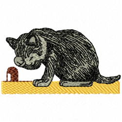 Cats Embroidery Design 5 Cats Embroidery Design 5